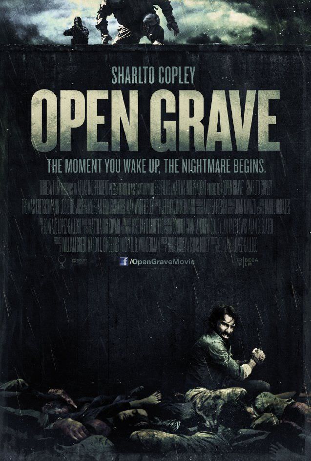 Open grave